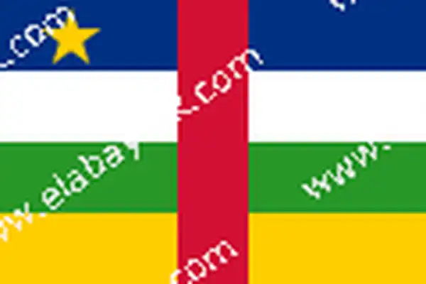 Orta Afrika Cumhuriyeti bayra 